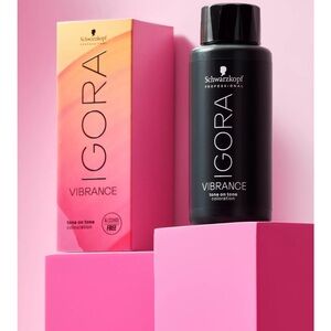 Schwarzkopf Professional Igora Vibrance tone-on-tone demi-permanent hair color